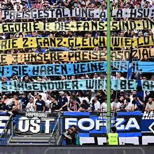 Ärger über die Eintrittspreise: Die Fans des HSV machen ihrem Unmut Luft.