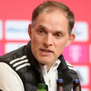 Thomas Tuchel bei der Pressekonferenz