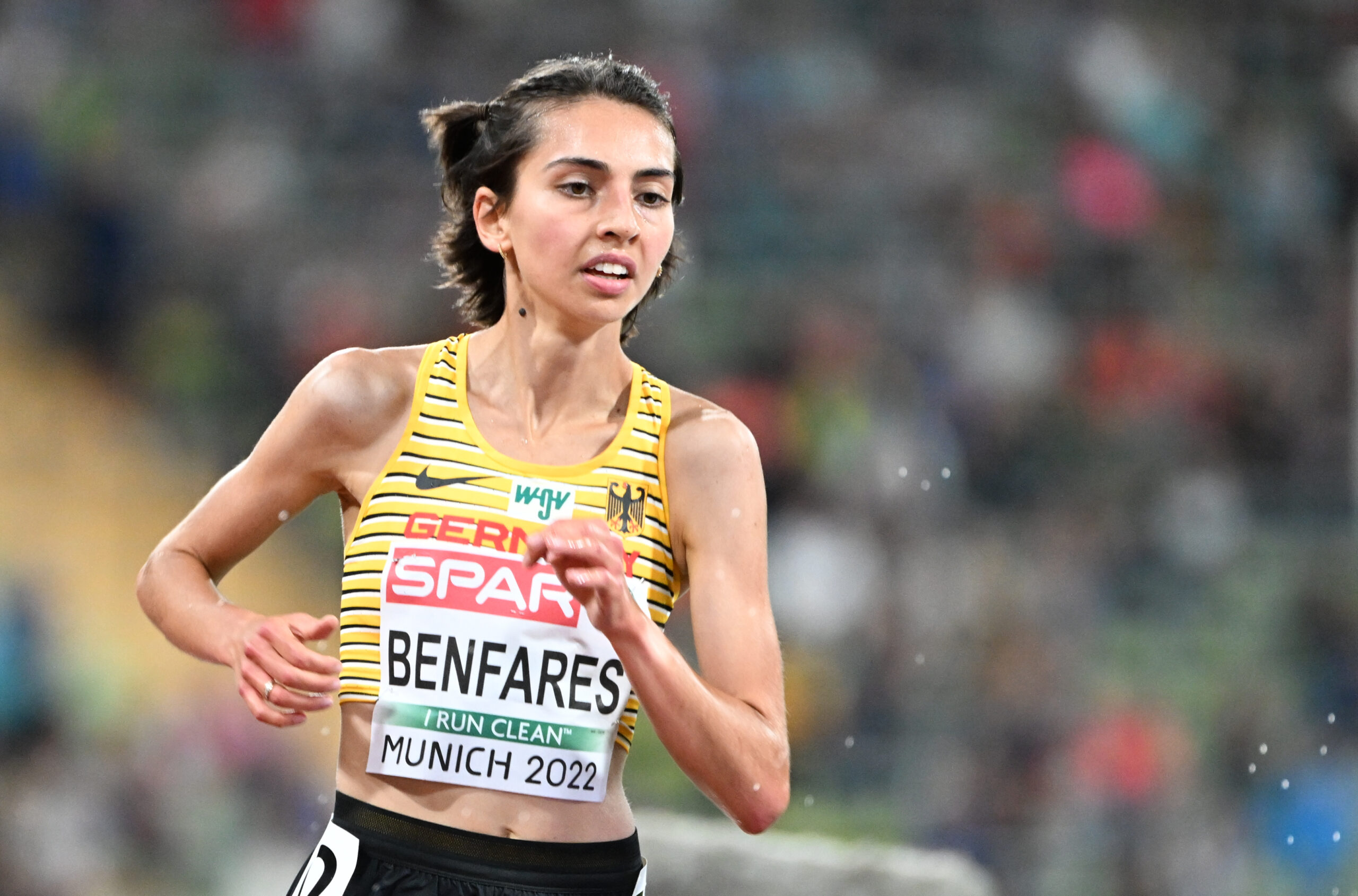 Sara Benfares bei den European Championships 2022