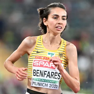 Sara Benfares bei den European Championships 2022