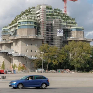 Der Feldstraßenbunker auf einem Archivbild