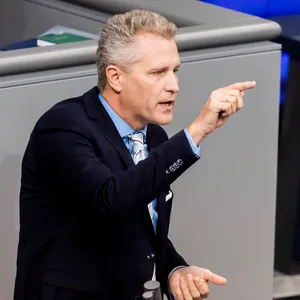 Petr Bystron im Bundestag. Der AfD-Mann soll Bestechungsgelder angenommen haben.