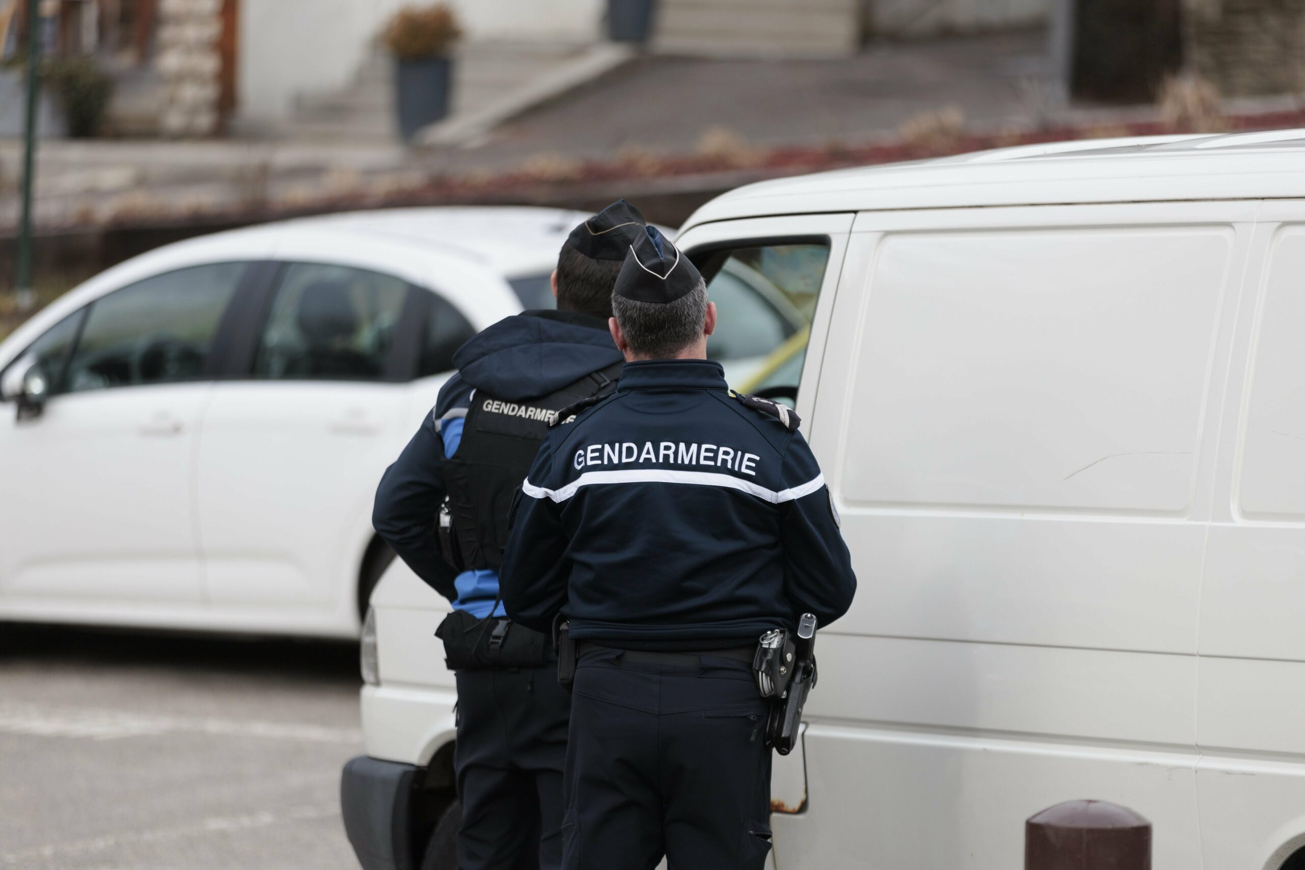 Französische Polizisten