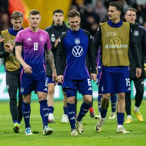 Das DFB-Team nach dem Spiel gegen die Niederlande