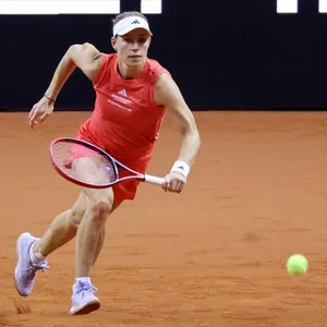 Angelique Kerber beim Turnier in Stuttgart