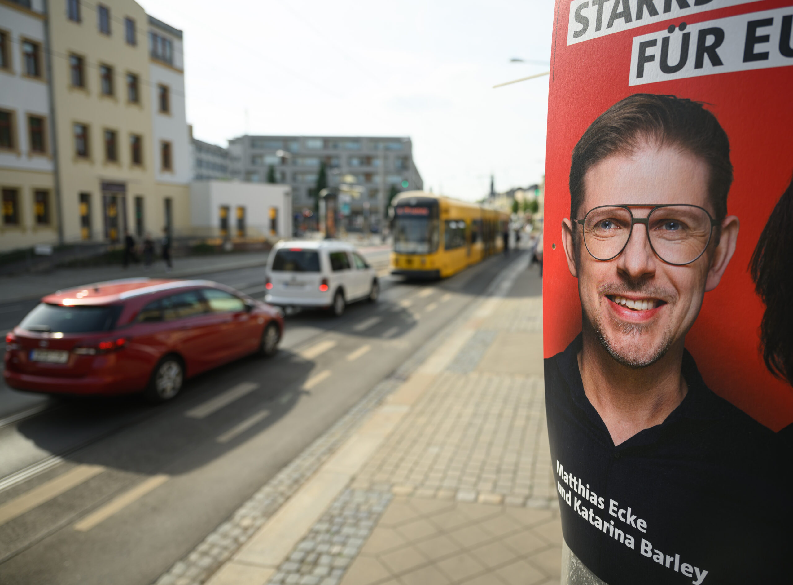 Wahlplakat Matthias Ecke