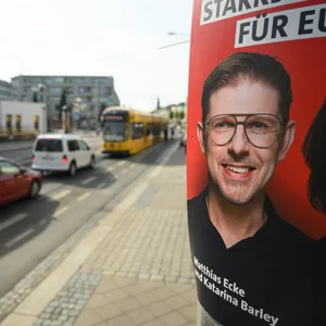 Wahlplakat Matthias Ecke