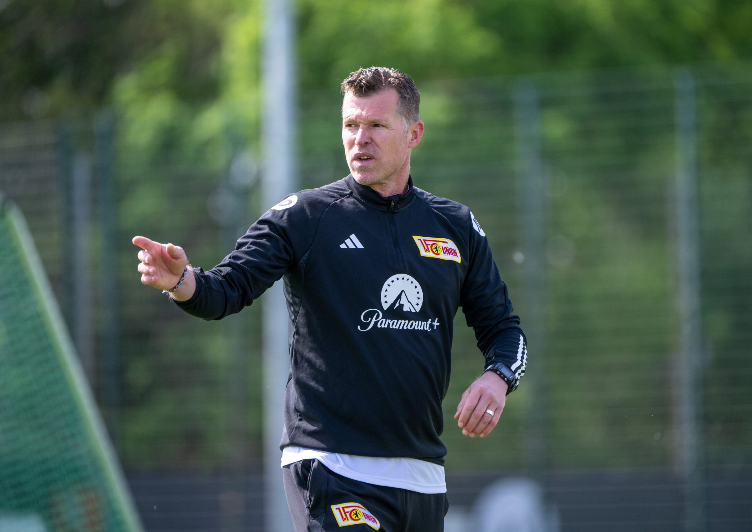 Marco Grote beim Training von Union Berlin