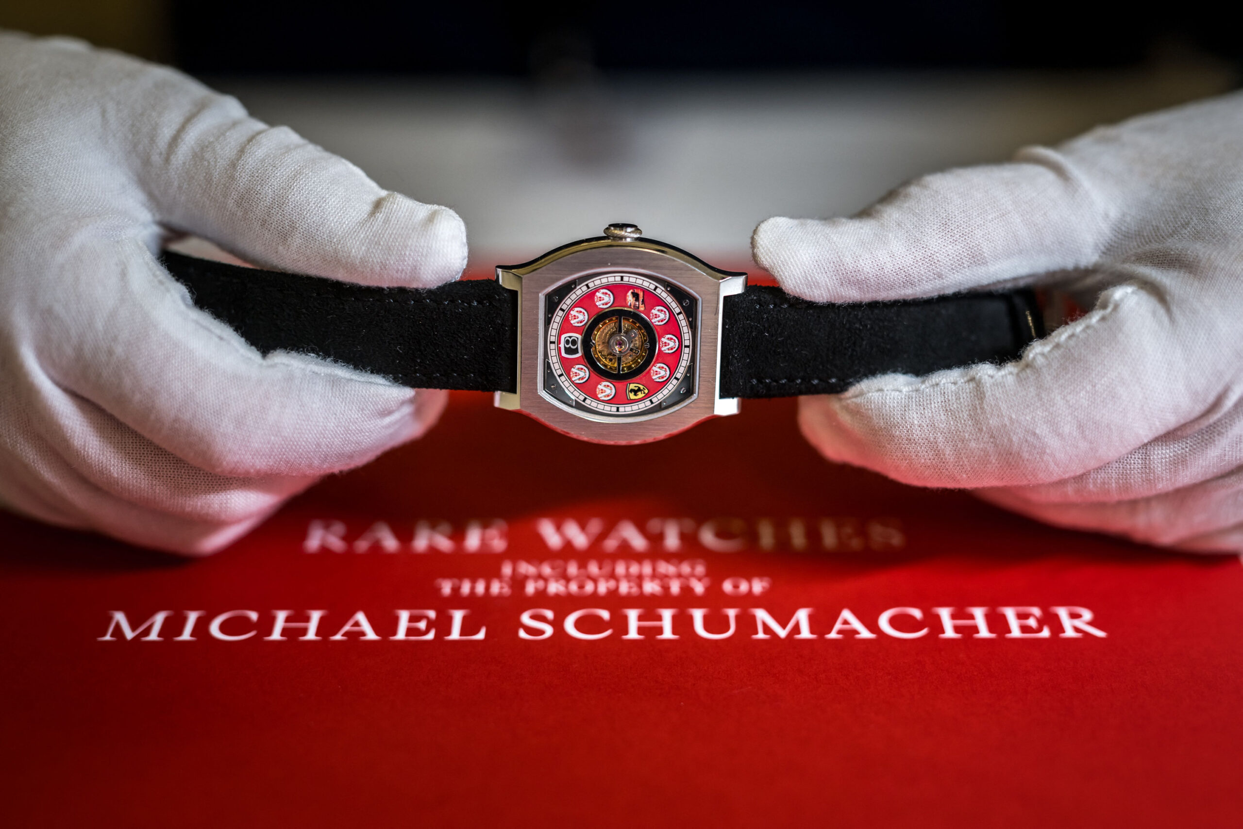 Eine Uhr von Michael Schumacher