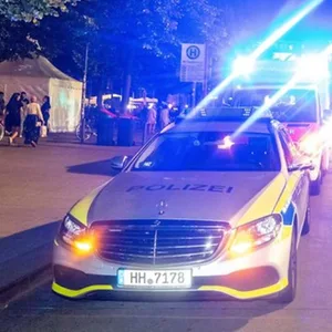 Polizeieinsatz am Jungfernstieg (Archivbild)