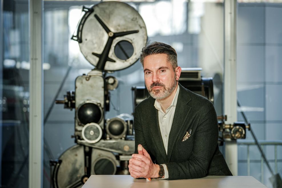 Fabio De Masi beim Gründungsparteitag der neuen Wagenknecht-Partei.