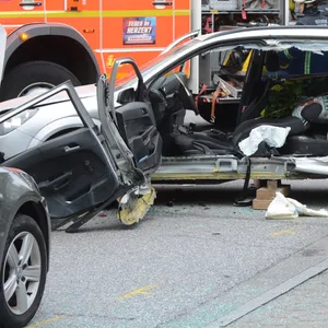 Die Unfallstelle in Harburg