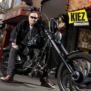 Eddy Kante auf seinem Motorrad