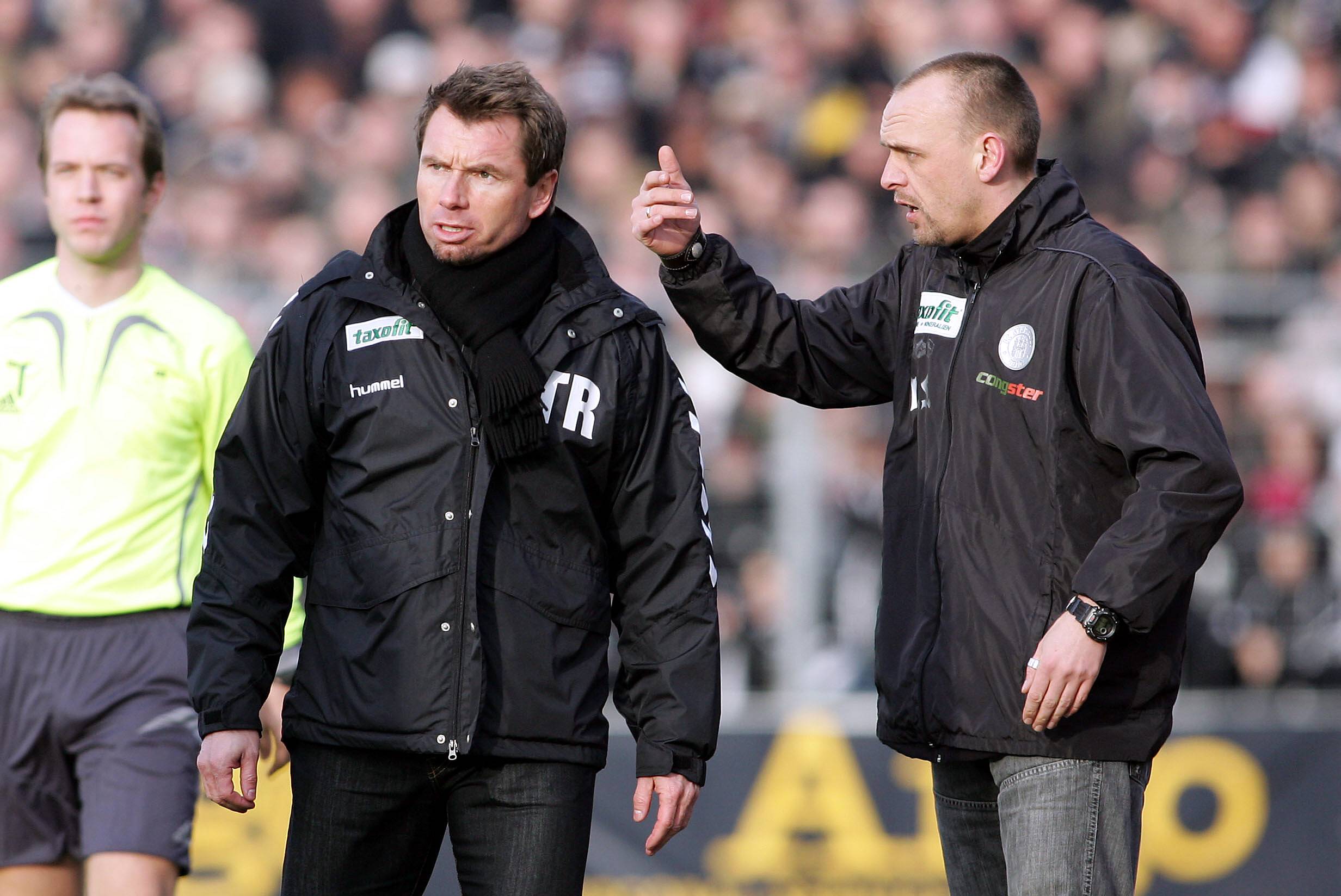 Bernd Hollerbach und Holger Stanislawski