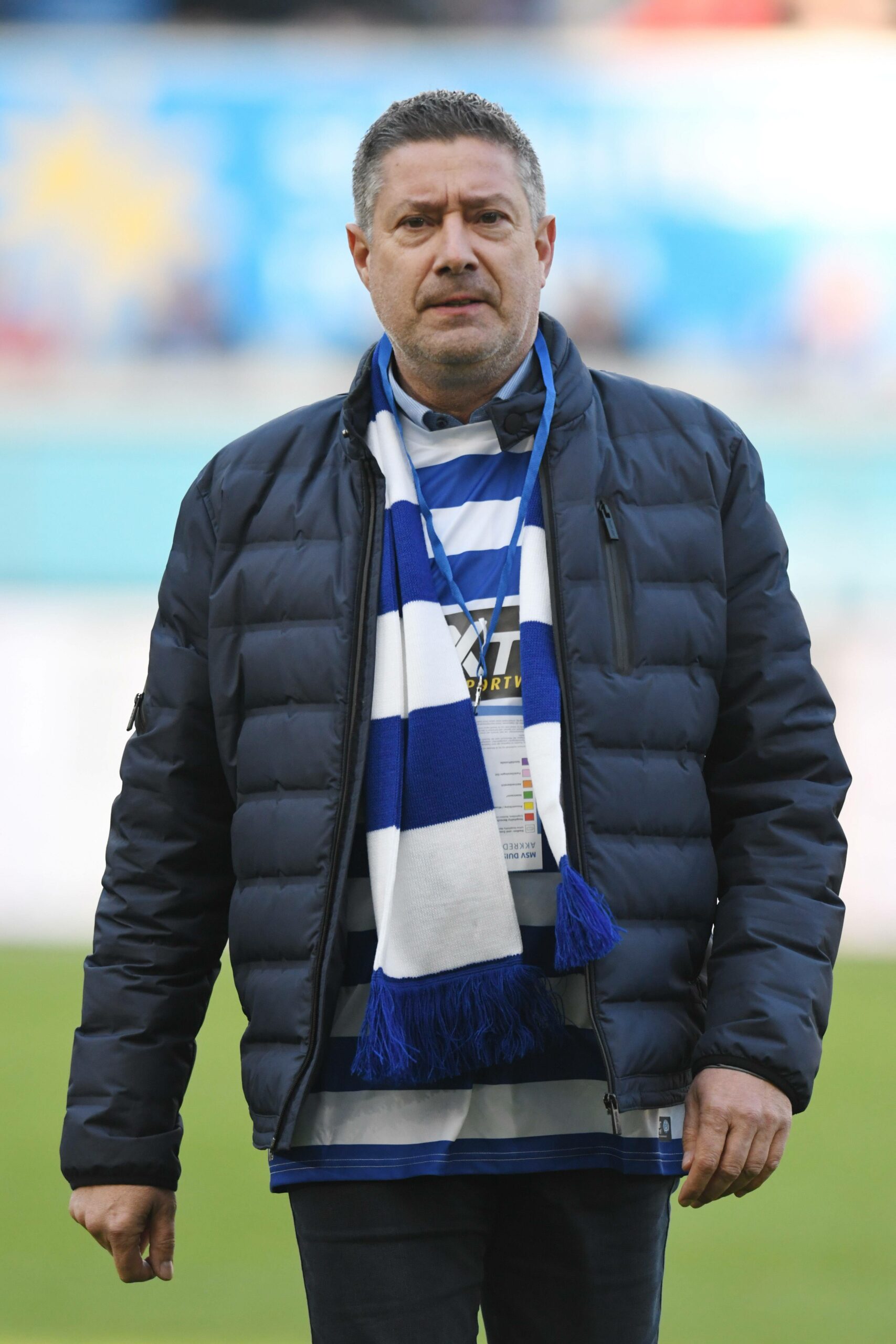 Joachim Llambi bei einem Spiel des MSV Duisburg