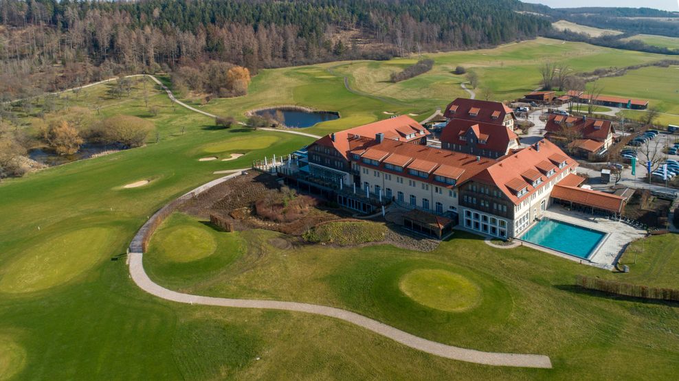 Das Spa & GolfResort Weimarer Land ist die Herberge für das erste EM-Trainingslager der DFB-Auswahl.