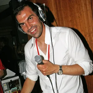 Marcus Babbel am DJ-Pult