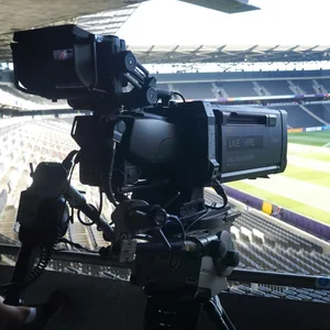 TV-Kamera beim Fußball (Symbolfoto)