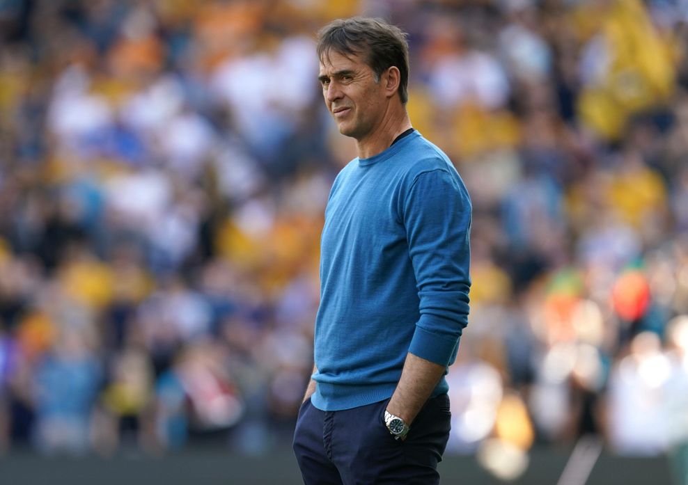 Julen Lopetegui bei einem Spiel von seinem Ex-Verein, den Wolverhampton Wanderers