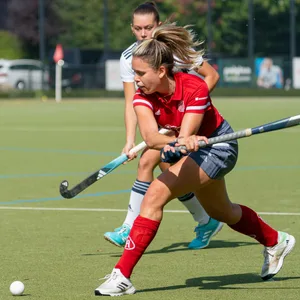 Anne Schroeder vom Club an der Alster in Aktion