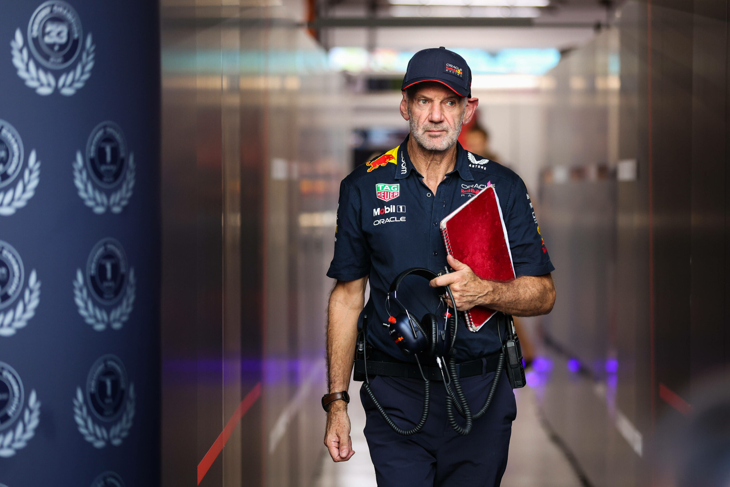 Adrian Newey beim Grand-Prix in Singapur