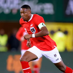 David Alaba im Spiel gegen Deutschland