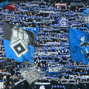 HSV-Fans auf der Nordtribüne