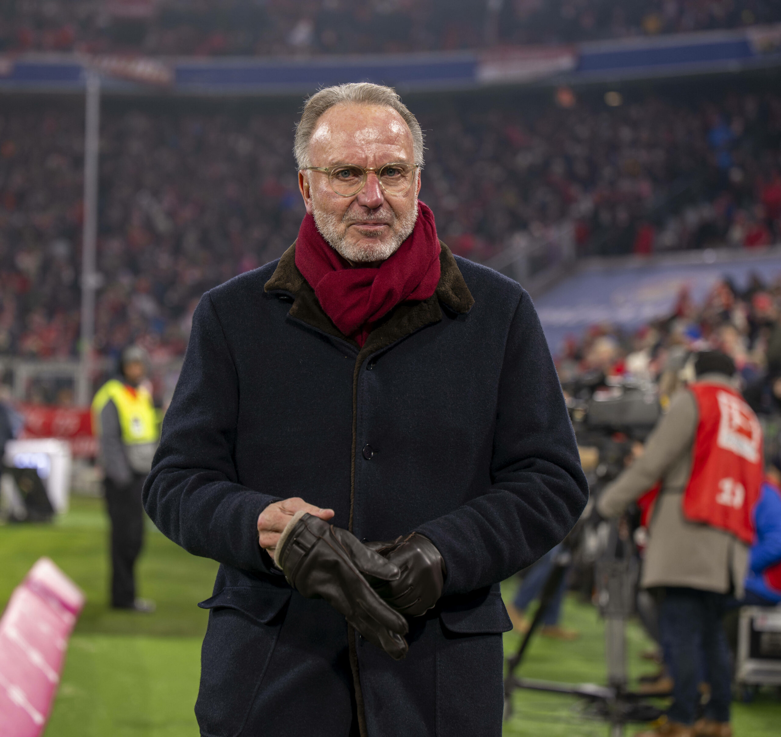 Karl-Heinz Rummenigge bei einem Bayern-Spiel