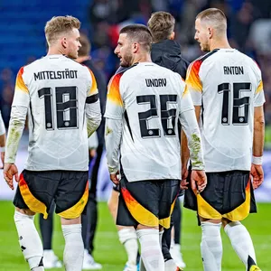 Das Stuttgarter Quartett bei dem DFB-Spiel gegen Frankreich