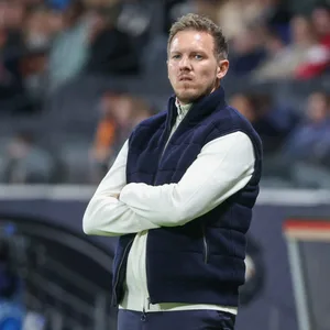 Julian Nagelsmann an der Seitenlinie beim Spiel gegen die Niederlande