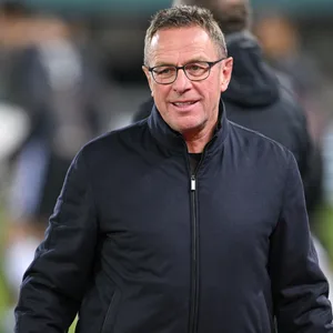 Ralf Rangnick beim Spiel von Österreich gegen Deutschland