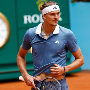 Alexander Zverev im Spiel gegen Francisco Cerundolo