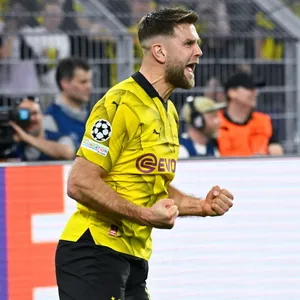 Niclas Füllkrug jubelt im Champions-League-Halbfinale gegen Paris