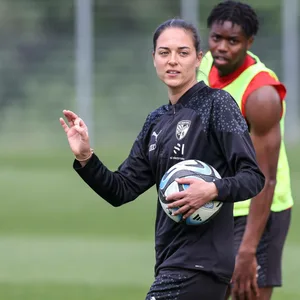 Sabrina Wittmann beim Training
