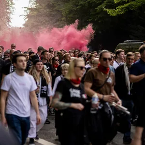 Fanmarsch des FC St. Pauli
