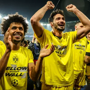 Mats Hummels jubelt in Paris