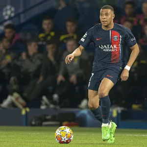 Kylian Mbappe im Spiel gegen Dortmund