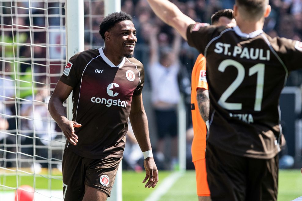 Oladapo Afolayan markierte auch den zweiten Treffer gegen Osnabrück.