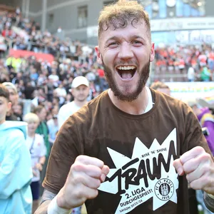 Marcel Hartel nach dem 3:1 gegen Osnabrück