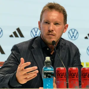 Julian Nagelsmann bei der Pressekonferenz zur Kader-Bekanntgabe