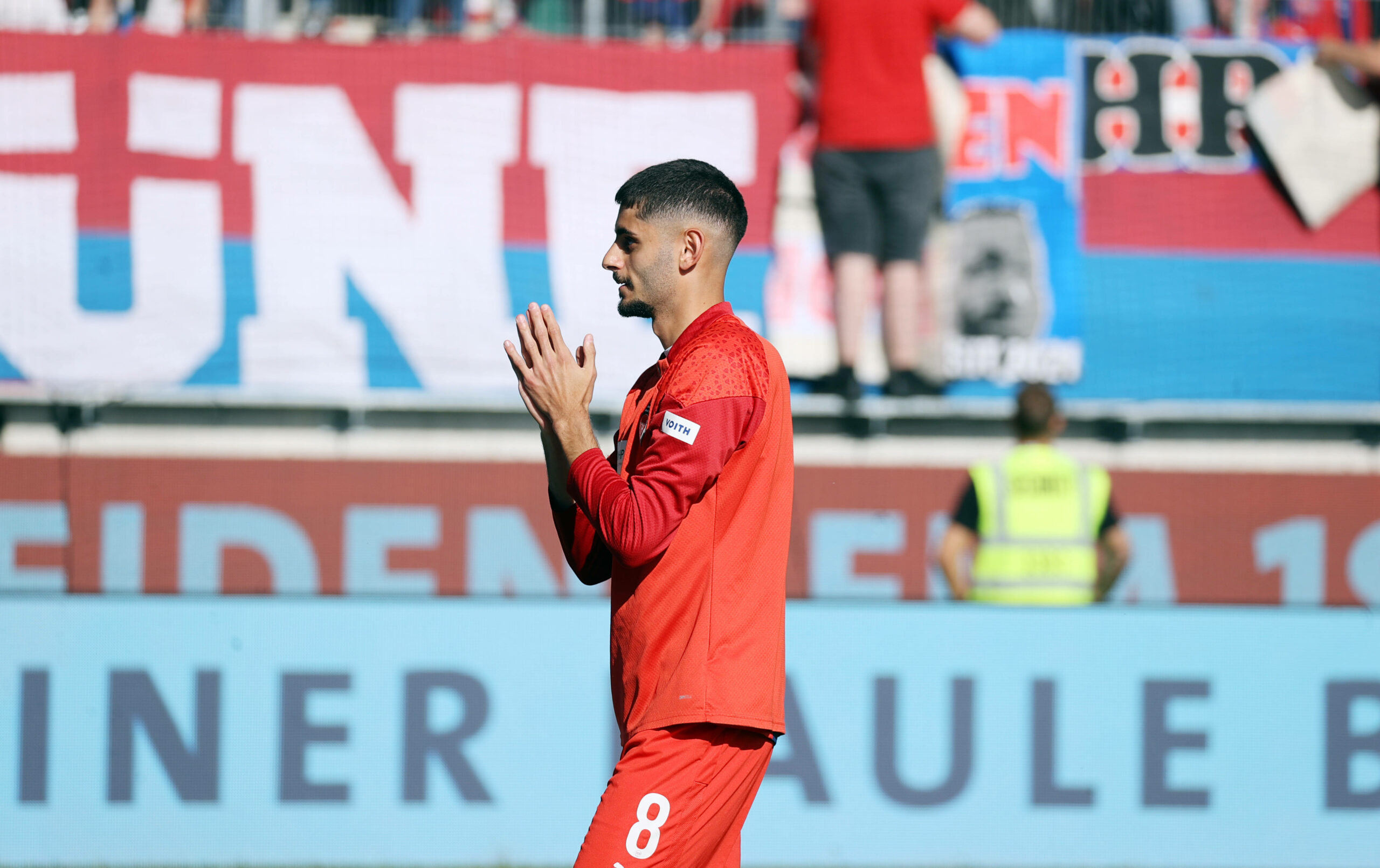 Eren Dinkci bei seinem Abschied aus Heidenheim