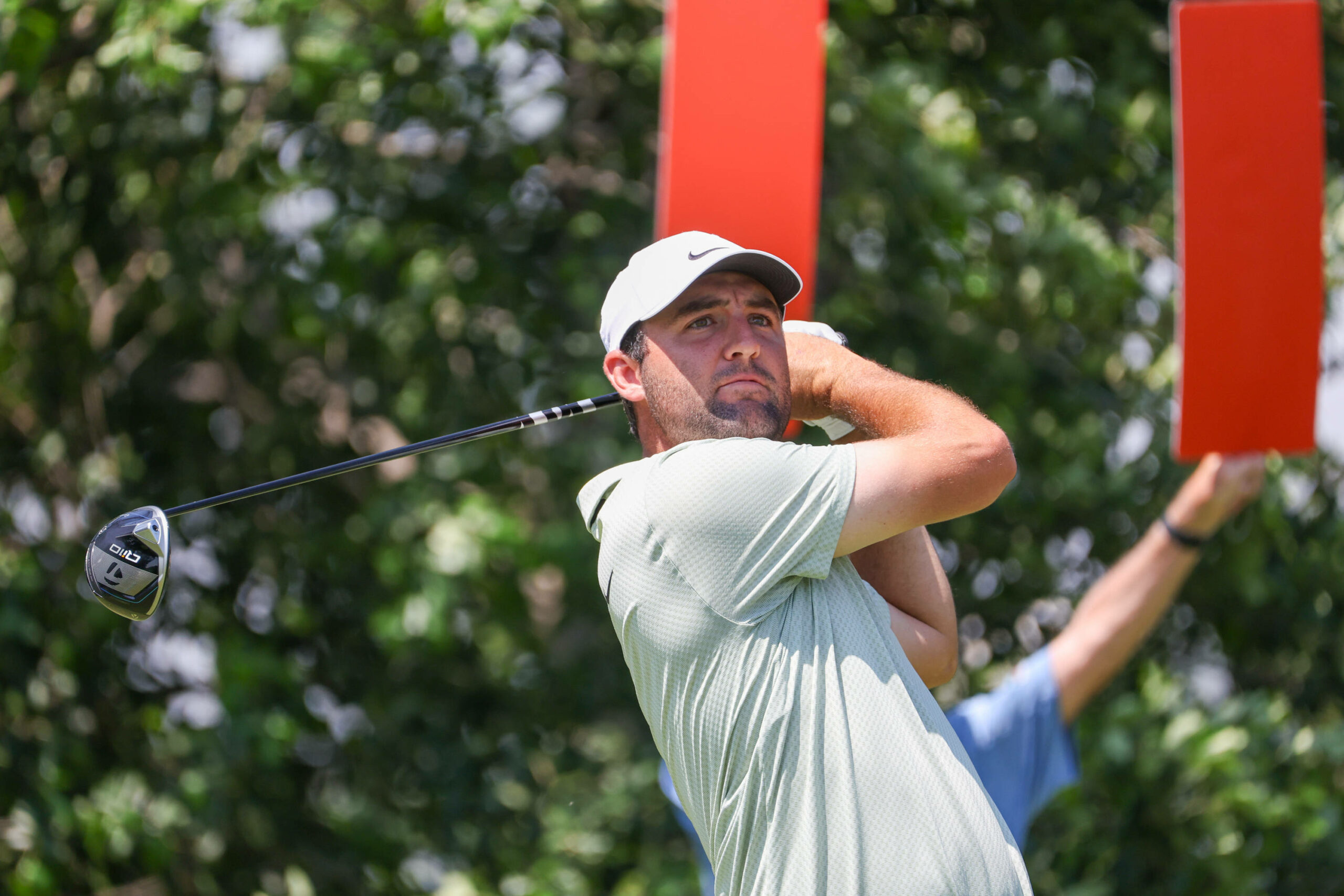 Scottie Scheffler bei einem Golf-Turnier