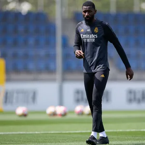 Antonio Rüdiger beim Training von Real Madrid