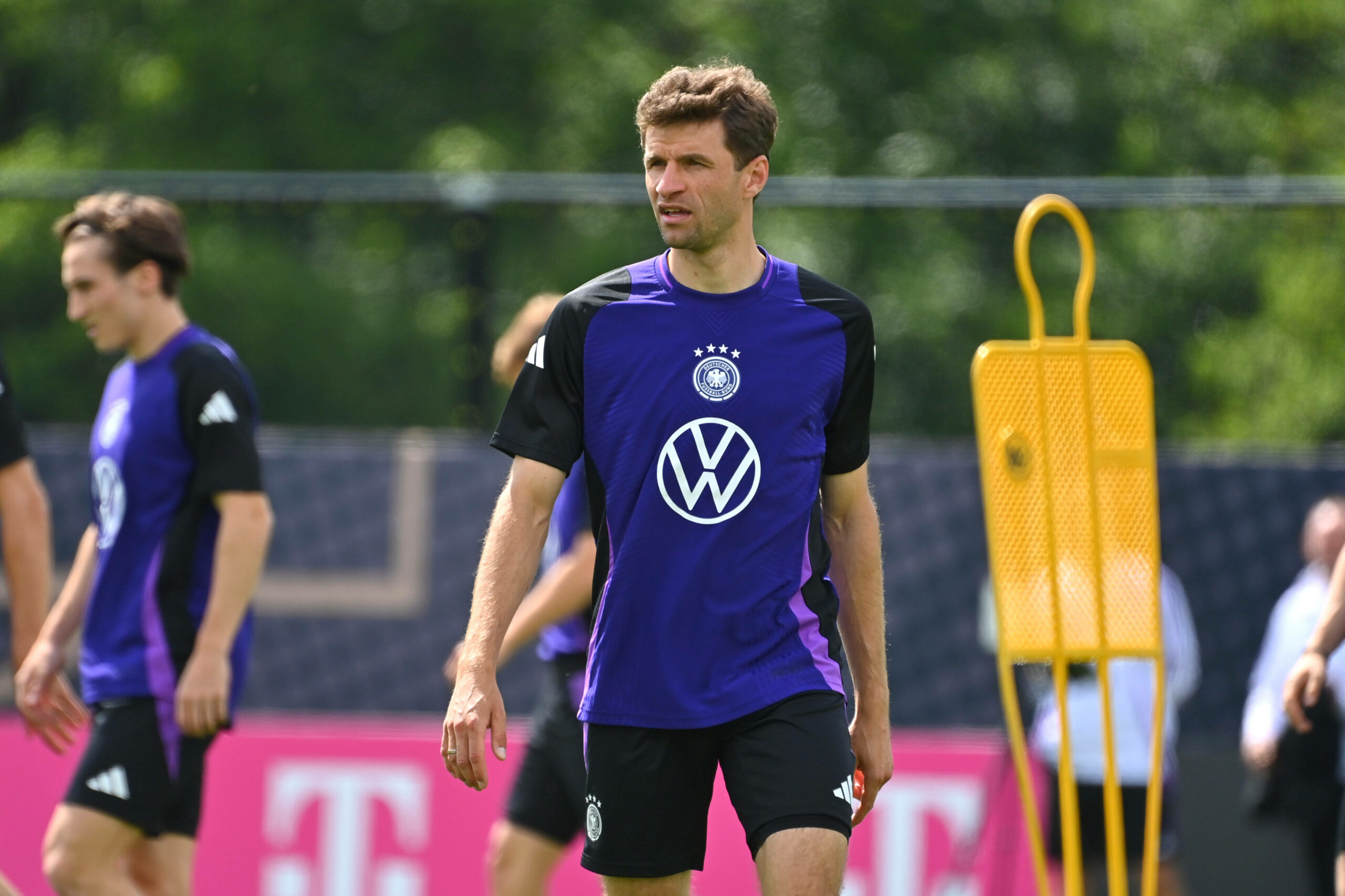 Thomas Müller beim DFB-Training in Blankenhain