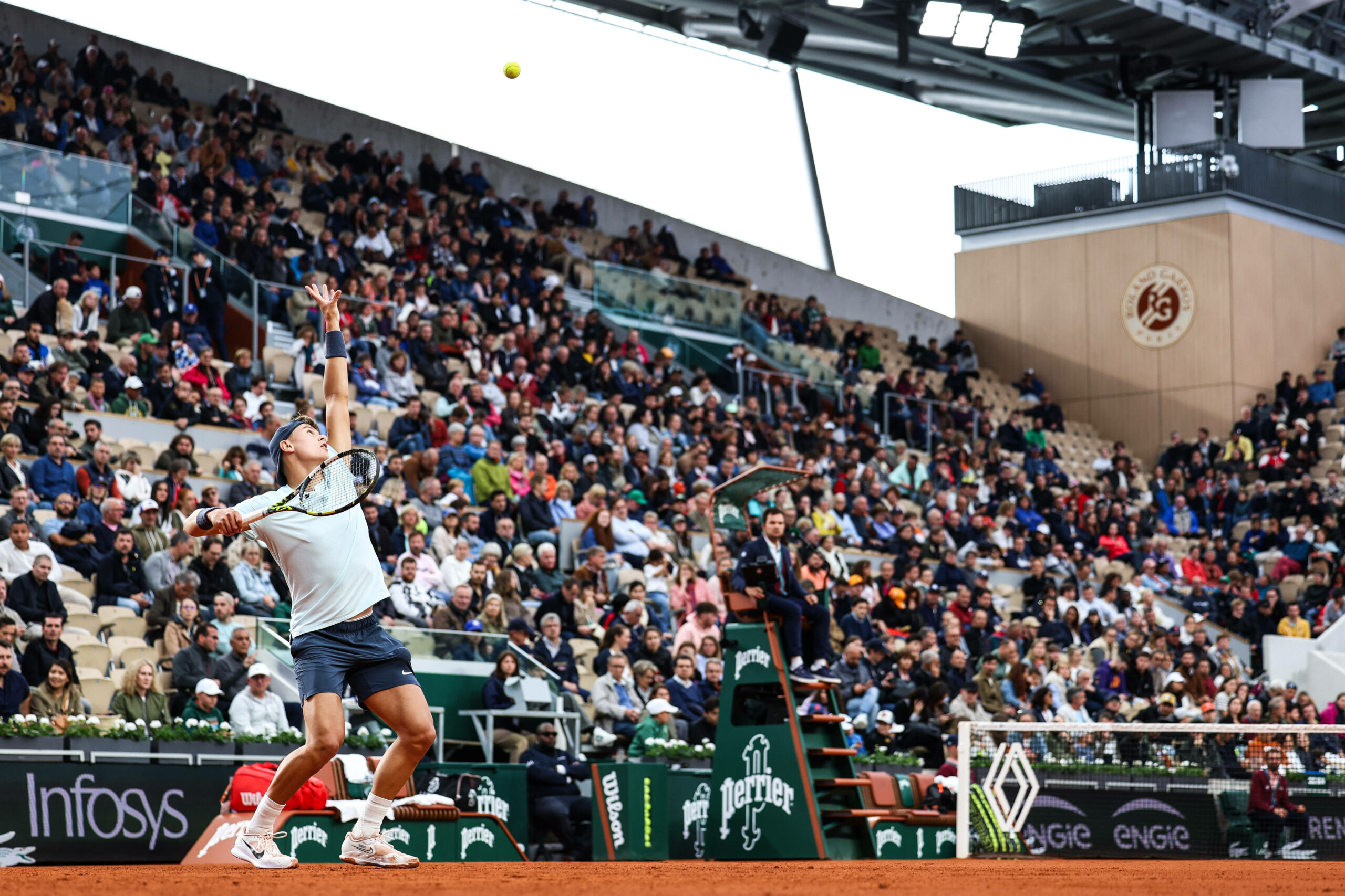 Holger Rune bei den French Open