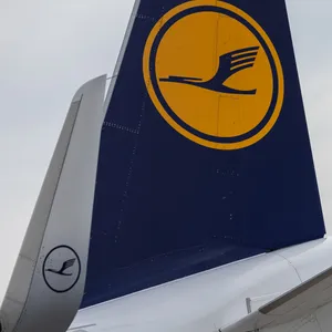 Heck von Lufthansa-Maschine