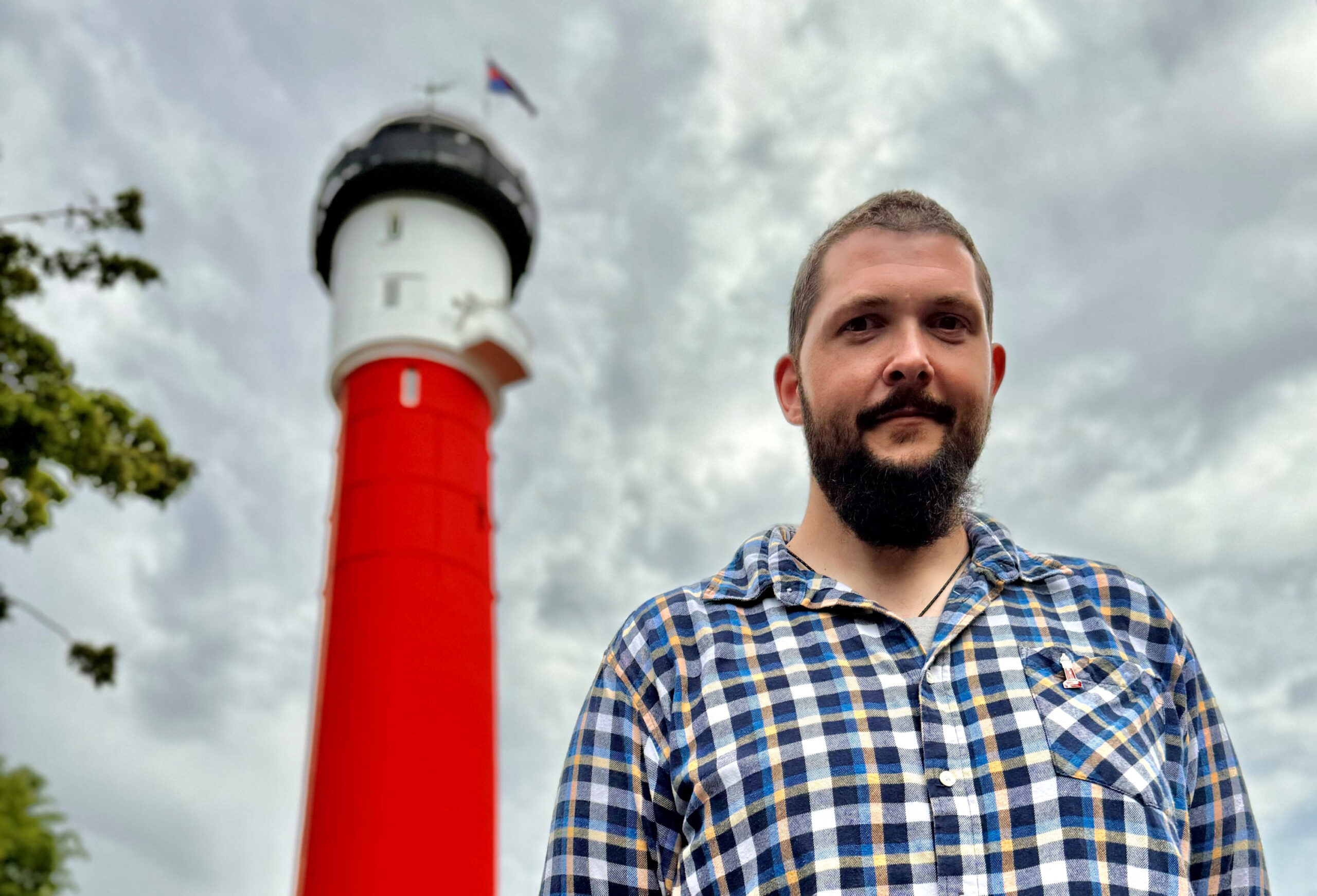 Daniel Jochheim, neuer Leuchtturmwärter auf der Nordseeinsel Wangerooge