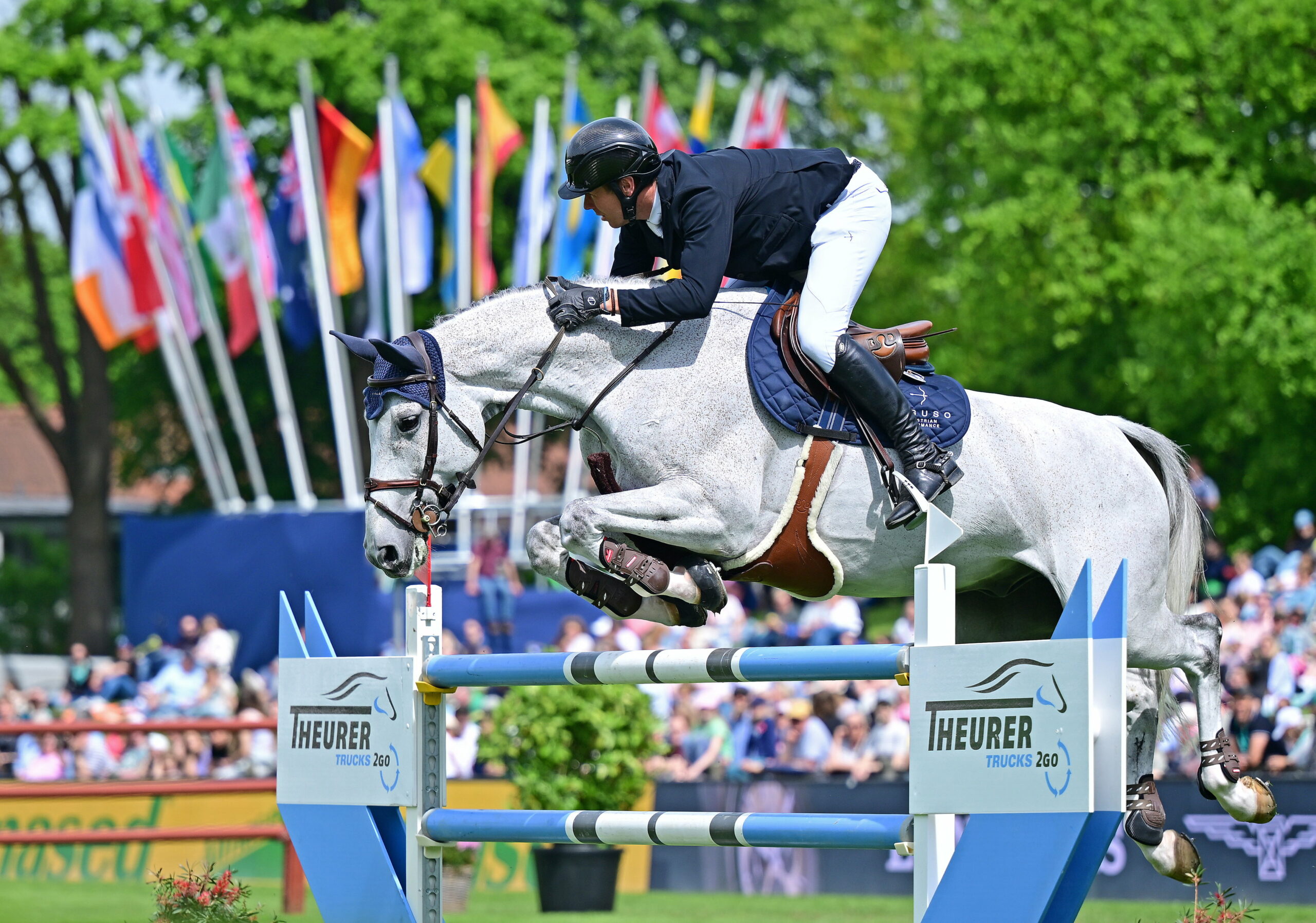 David Will triumphierte am Donnerstag beim Championat von Hamburg in Klein Flottbek.