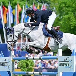David Will triumphierte am Donnerstag beim Championat von Hamburg in Klein Flottbek.
