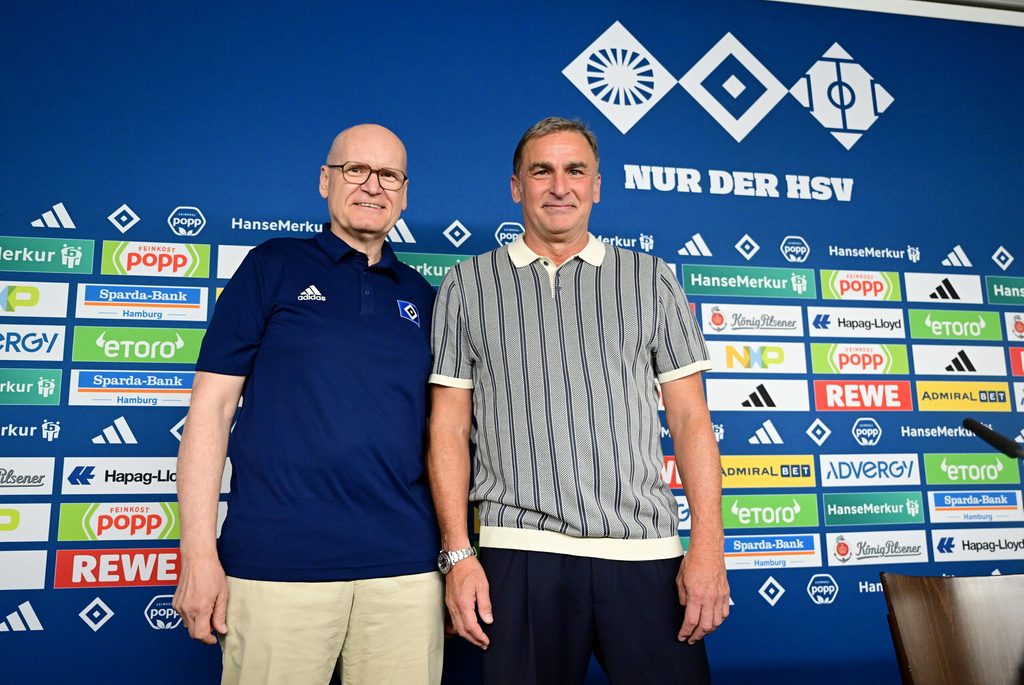 Michael Papenfuß mit Stefan Kuntz